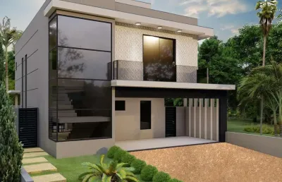Casa para venda em ribeirão preto, quinta da primavera, 3 dormitórios, 3 suítes, 2 banheiros, 3 vagas