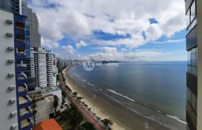Apartamento frente ao mar, centro, balneário camboriú - sc