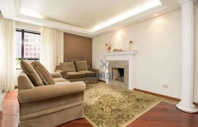 Apartamento com 4 dormitórios à venda, 200 m² por r$ 1.500.000,00 - batel - curitiba/pr
