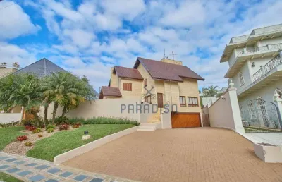 Casa com 4 dormitórios à venda, 393 m² por r$ 2.600.000,00 - campo comprido - curitiba/pr