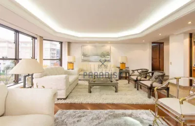 Apartamento com 4 dormitórios à venda, 302 m² por r$ 2.500.000,00 - batel - curitiba/pr