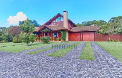 Casa com 4 dormitórios à venda, 260 m² por r$ 1.750.000,00 - jardim menino deus - quatro barras/pr