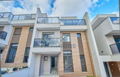 Sobrado com 3 dormitórios à venda por r$ 899.000,00 - bom retiro - curitiba/pr