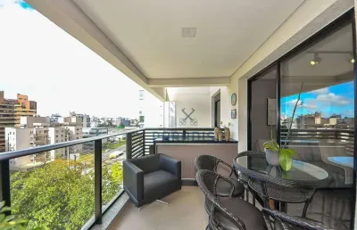 Apartamento com 3 dormitórios em condomínio clube à venda, 90 m² por r$ 1.200.000 - cabral - curitiba/pr