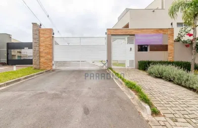 Sobrado com 3 dormitórios à venda, 186 m² - campo comprido - curitiba/pr