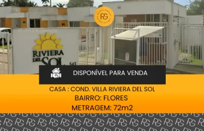 Casa em condomínio fechado com 1 quarto à venda no Flores, Manaus 