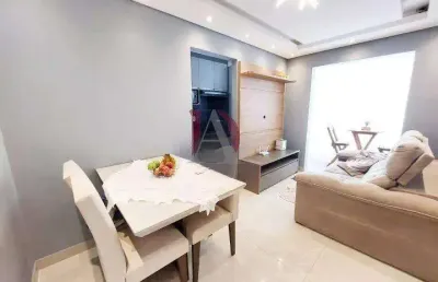 Apartamento 2 quartos para venda em são bernardo do campo, ferrazópolis, 2 dormitórios, 1 banheiro, 1 vaga