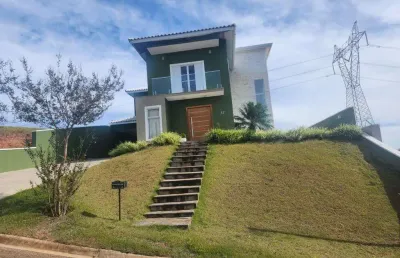 Casa à venda em bragança paulista, condomínio terras de santa cruz, com 3 suítes, com 278 m²