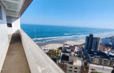 Vila caiçara, lançamento apto 4 dorms, 3 garagem, alto padrão 150 mts do mar