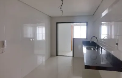 Vila caiçara, apto alto padrão 3 dorms, 3 suites, 3 vagas garagem, frente para o mar