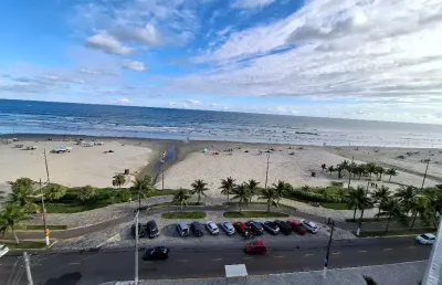 Apartamento 2 quartos - frente mar - vista total do mar - vila caiçara