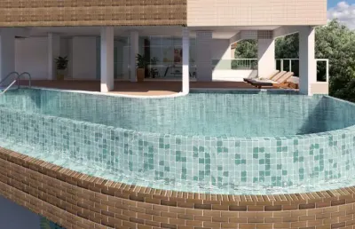 Jardim real, apto novo 2 dorms, suite, sacada goumert, vista para o mar