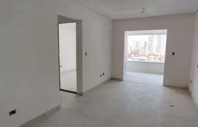 Vila caiçara, excelente apto 2 dorms, suite, sacada gourmet