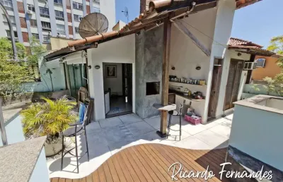 Cobertura com 4 quartos à venda na Rua Macedo Sobrinho, Humaitá, Rio de Janeiro