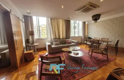 Alto padrão com estilo e exclusividade num refúgio de copacabana  150m² de sofisticação