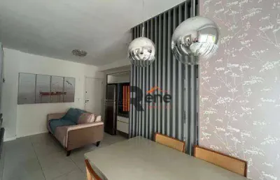 Apartamento mobiliado, 2 quartos, sendo 1 suíte, sçao francisco de assis, camboriú, sc