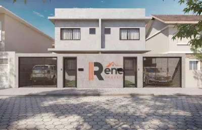 Sobrado com 2 dormitórios à venda, 72 m² por r$ 620.000,00 - santa regina - camboriú/sc