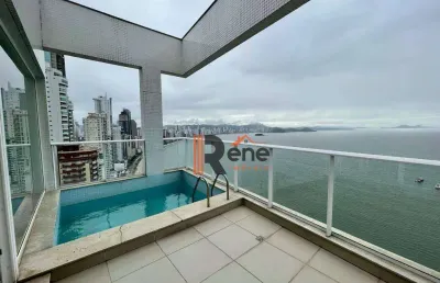 Cobertura 7 suítes. na avenida atlântica, barra sul em balneário camboriu-sc