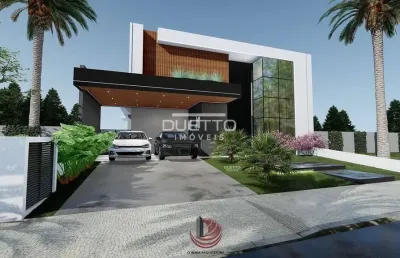 Casa térrea no mosaico essence com 04 suítes, em um lote de 338m², com área construída de 200 m² (c