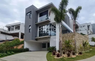 Sobrado alto padrão de 300m², com 04 suítes, à venda no mosaico da serra, mogi das cruzes - sp