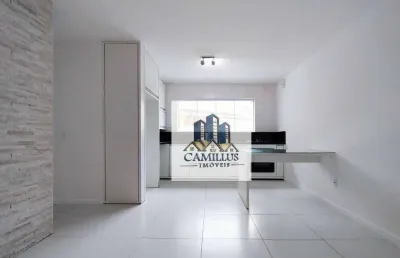 Apartamento financiavel com 2 dormitórios à venda, 50 m² por r$ 395.000 - carianos - florianópolis/sc