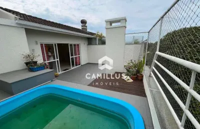 Cobertura com 4 dormitórios à venda, 220 m² por r$ 1.400.000,00 - lagoa da conceição - florianópolis/sc