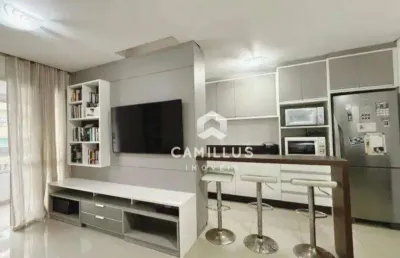 Apartamento com 3 dormitórios à venda, 103 m² por r$ 689.000,00 - areias - são josé/sc