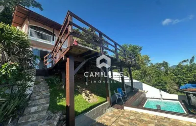 Casa com 5 dormitórios à venda, 270 m² por r$ 1.500.000,00 - rio tavares - florianópolis/sc