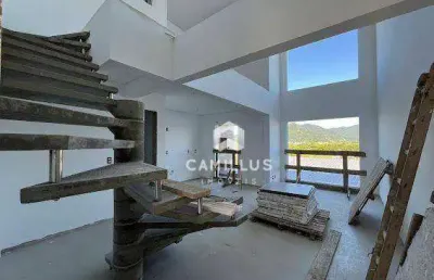 Apartamento duplex com 1 dormitório à venda, 60 m² por r$ 737.000 - rio tavares - florianópolis/sc