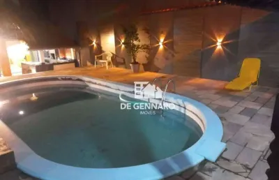 Casa com 4 dormitórios à venda, 100 m² por r$ 850.000 - maracanã - praia grande/sp