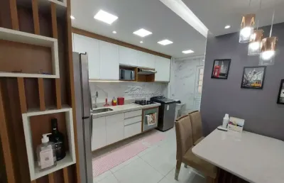Apartamento com 2 quartos à venda na rua libério rosa, 165, jardim rosolém, hortolândia por r$ 328.000
