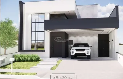 Casa em condomínio fechado com 3 quartos à venda na avenida jardim botânico, 260, parque olívio franceschini, hortolândia por r$ 970.000