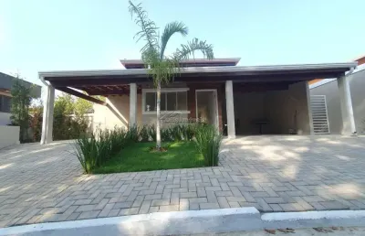 Casa em condomínio fechado com 3 quartos à venda na marginal a, 680, jardim sumarezinho, hortolândia por r$ 719.000