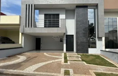 Casa em condomínio fechado com 3 quartos à venda na avenida jardim botânico, 261, parque olívio franceschini, hortolândia por r$ 1.100.000