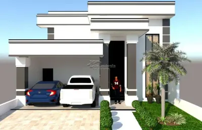 Casa em condomínio fechado com 3 quartos à venda na rua sebastião cardoso, 168, parque brasil 500, paulínia por r$ 1.885.000