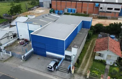 Barracão / Galpão / Depósito com 2 salas para alugar na Rua Jaime Aguiar de Souza, 1214, Humaitá de Cima, Tubarão