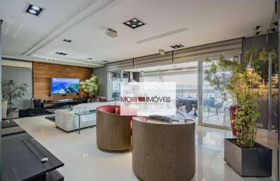 Apartamento com 4 dormitórios, 206 m² - vila romana - são paulo/sp
