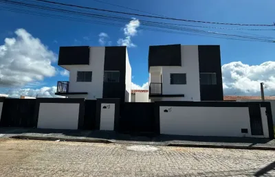Casa duplex á venda em extremoz - documentação grátis - oportunidade