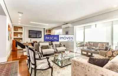 Apartamento com 4 quartos à venda na alameda dos aicás, 1053, moema, são paulo, 210 m2 por r$ 2.650.000