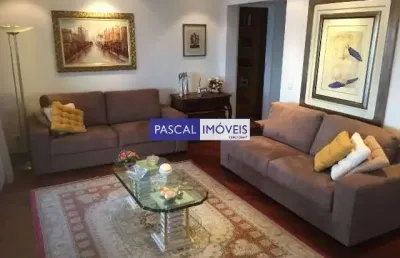 Apartamento com 4 quartos à venda na rua inhambú, 1233, moema, são paulo, 200 m2 por r$ 2.850.000