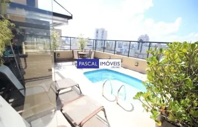Cobertura com 3 quartos à venda na avenida portugal, 605, brooklin, são paulo, 215 m2 por r$ 3.090.000