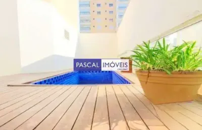 Cobertura com 3 quartos à venda na avenida chibarás, 99, moema, são paulo, 304 m2 por r$ 3.900.000