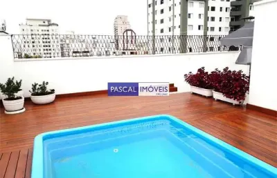 Cobertura com 4 quartos à venda na rua barão de jaceguai, 1195, campo belo, são paulo, 412 m2 por r$ 2.400.000