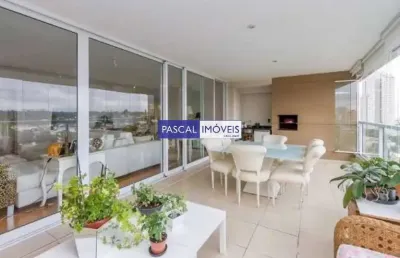 Apartamento com 4 quartos à venda na rua volta redonda, 270, campo belo, são paulo, 180 m2 por r$ 3.450.000