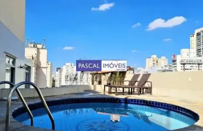Cobertura com 4 quartos à venda na avenida portugal, 474, brooklin, são paulo, 170 m2 por r$ 2.440.000