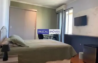 Apartamento com 1 quarto à venda na avenida sabiá, 825, moema, são paulo, 29 m2 por r$ 480.000