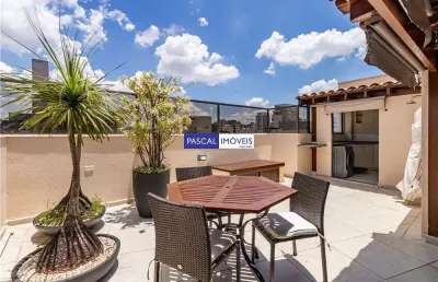 Cobertura com 2 quartos à venda na alameda dos anapurus, 1441, moema, são paulo, 180 m2 por r$ 1.850.000