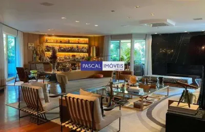 Apartamento com 4 quartos à venda na avenida juriti, 307, moema, são paulo, 601 m2 por r$ 14.950.000