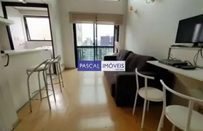 Apartamento com 1 quarto à venda na avenida ibijaú, 355, moema, são paulo, 41 m2 por r$ 790.000
