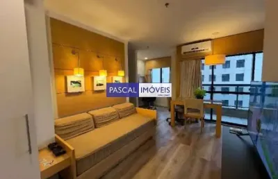 Apartamento com 1 quarto à venda na rua henrique fausto lancellotti, 6333, campo belo, são paulo, 44 m2 por r$ 500.000